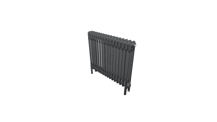 Bircham - Raw Metal Column Radiator H600mm x W746mm 3 Column