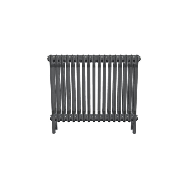 Bircham - Raw Metal Column Radiator H600mm x W791mm 3 Column - Feet Included
