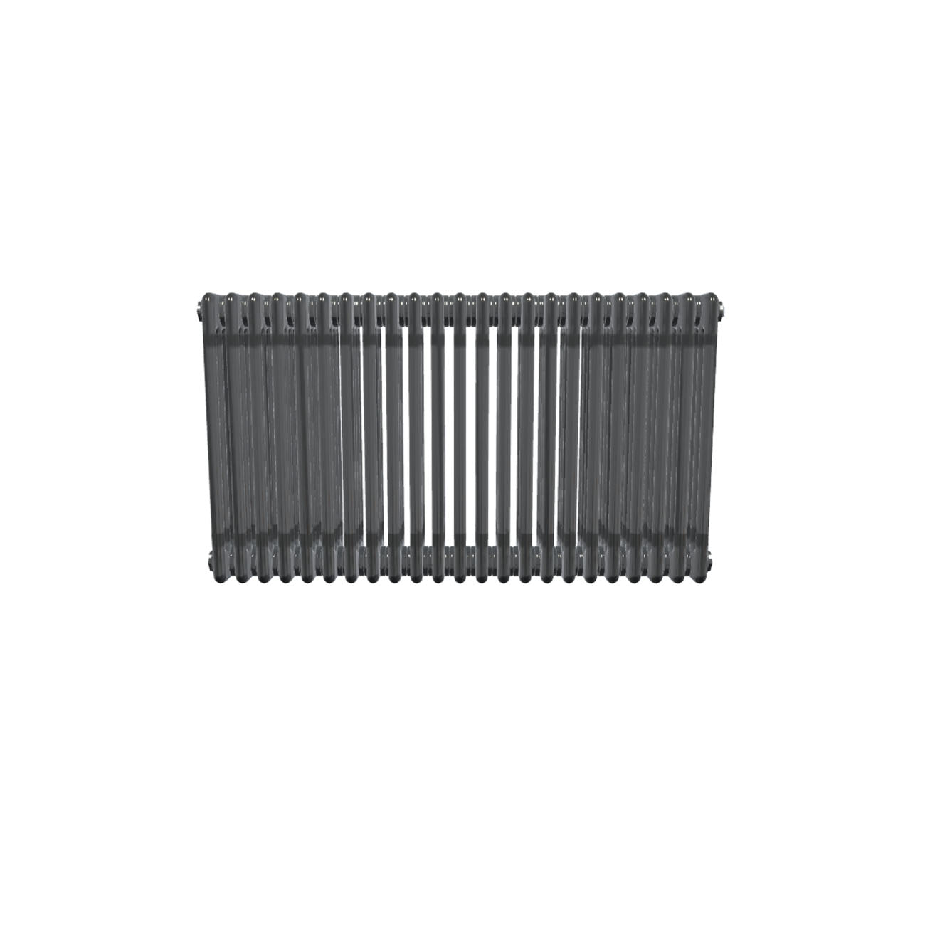 Bircham - Raw Metal Column Radiator H600mm x W1061mm 4 Column