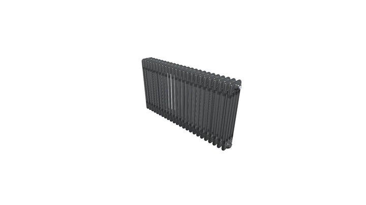 Bircham - Raw Metal Column Radiator H600mm x W1106mm 4 Column