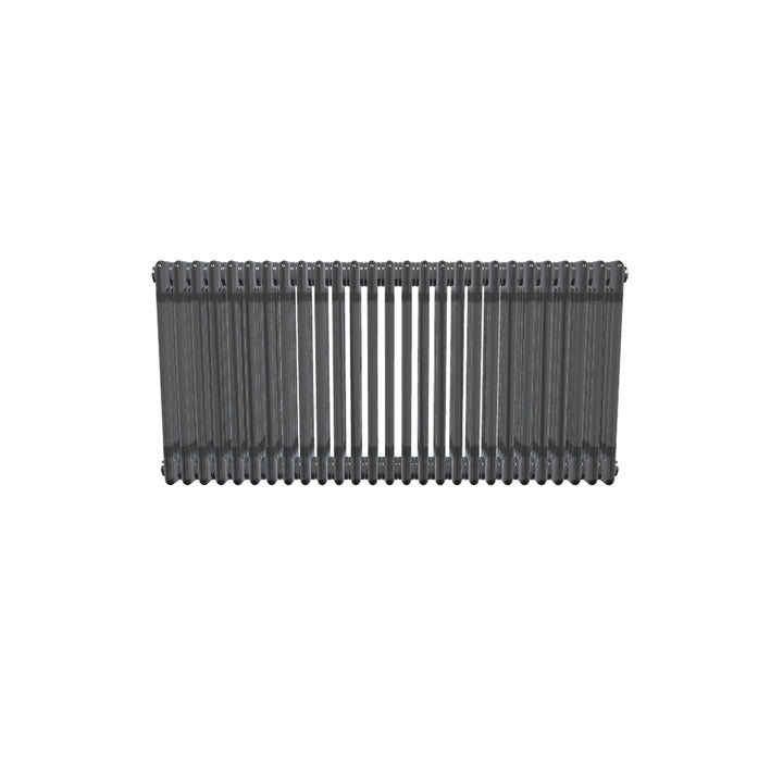 Bircham - Raw Metal Column Radiator H600mm x W1241mm 4 Column