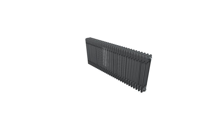 Bircham - Raw Metal Column Radiator H600mm x W1421mm 4 Column