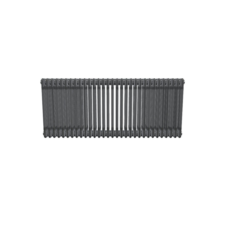 Bircham - Raw Metal Column Radiator H600mm x W1421mm 4 Column