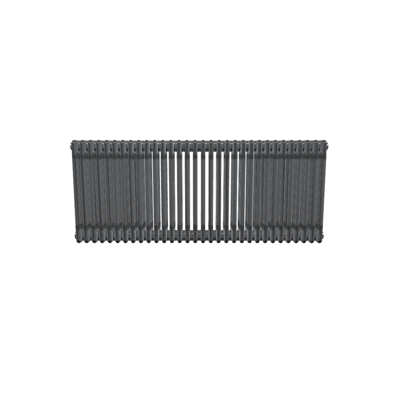 Bircham - Raw Metal Column Radiator H600mm x W1466mm 4 Column