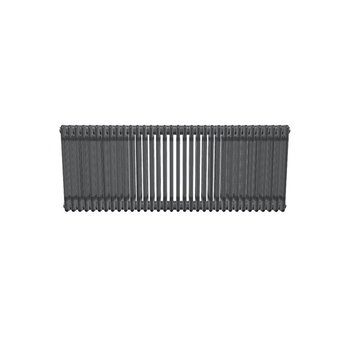 Bircham - Raw Metal Column Radiator H600mm x W1556mm 4 Column