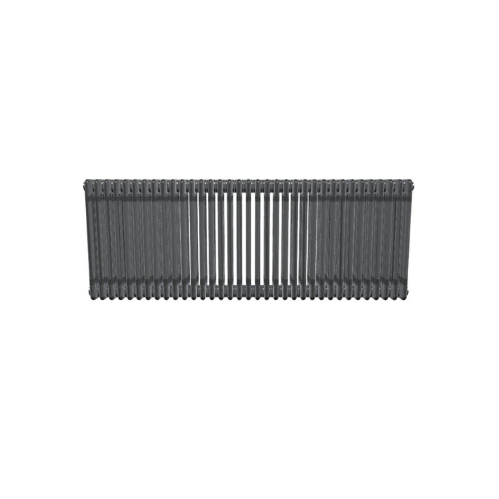 Bircham - Raw Metal Column Radiator H600mm x W1601mm 4 Column