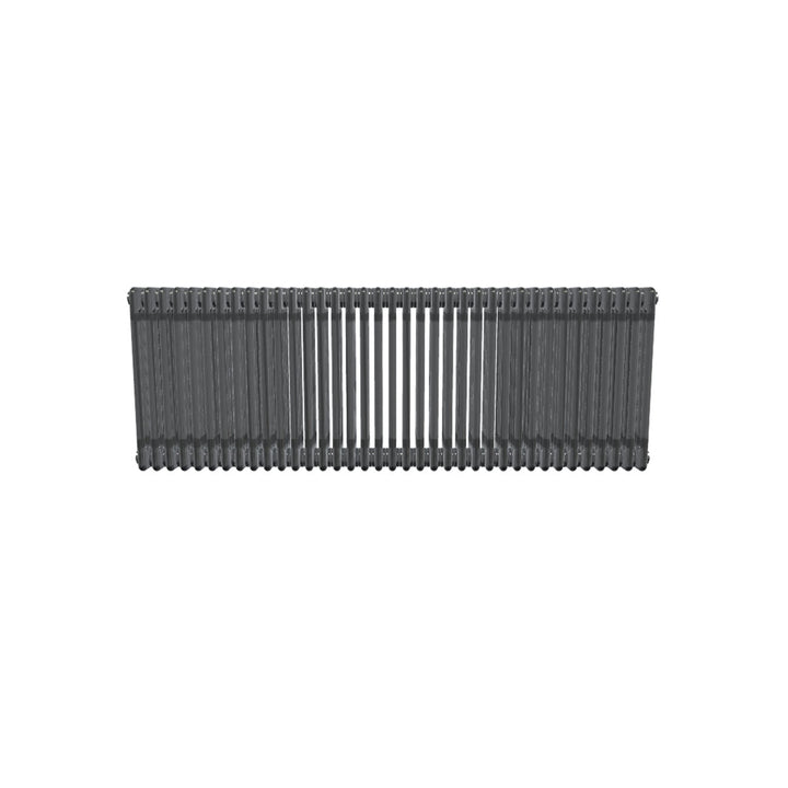Bircham - Raw Metal Column Radiator H600mm x W1691mm 4 Column