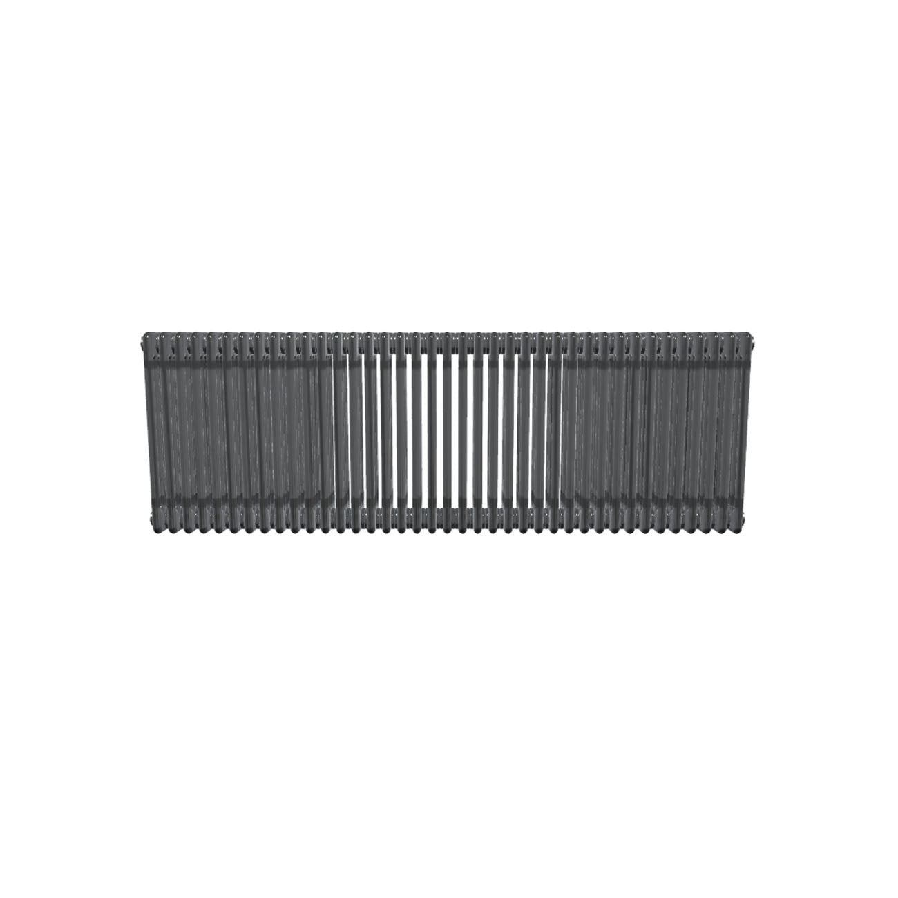 Bircham - Raw Metal Column Radiator H600mm x W1781mm 4 Column