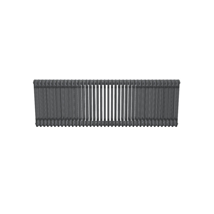 Bircham - Raw Metal Column Radiator H600mm x W1826mm 4 Column