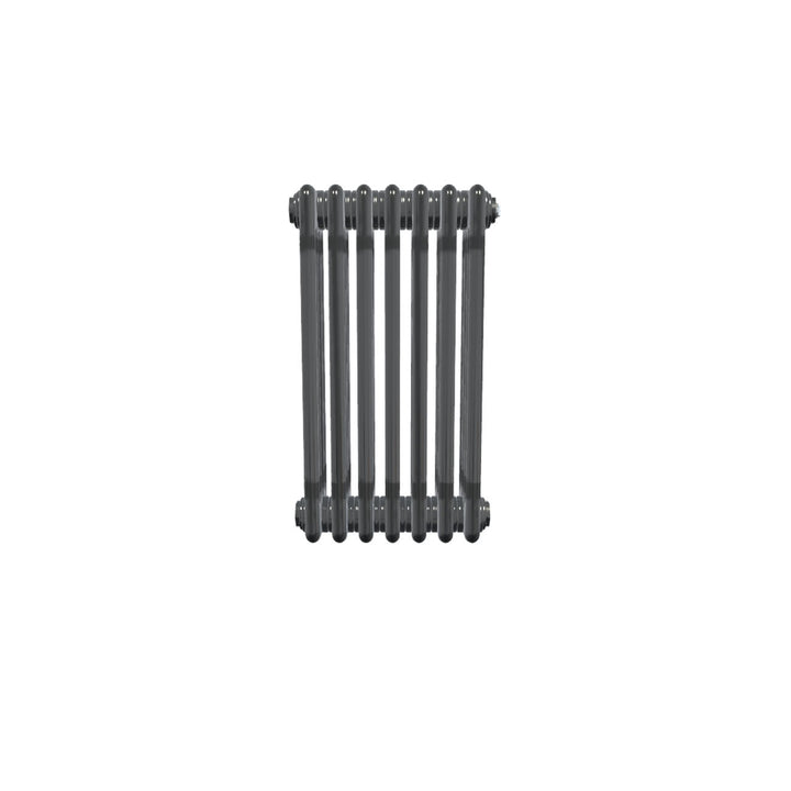 Bircham - Raw Metal Column Radiator H600mm x W341mm 4 Column