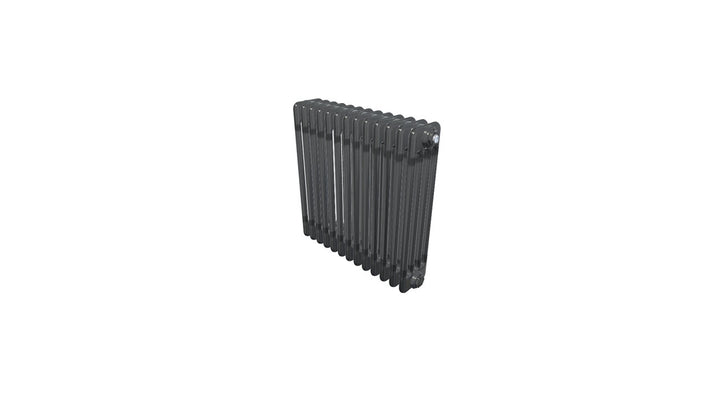 Bircham - Raw Metal Column Radiator H600mm x W611mm 4 Column