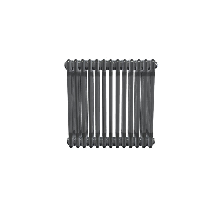 Bircham - Raw Metal Column Radiator H600mm x W611mm 4 Column