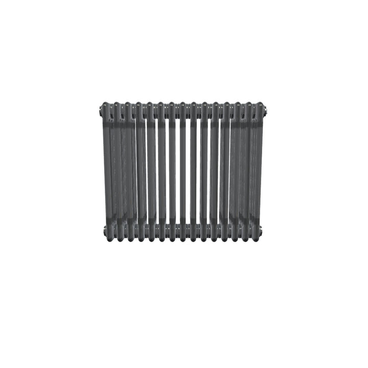 Bircham - Raw Metal Column Radiator H600mm x W701mm 4 Column