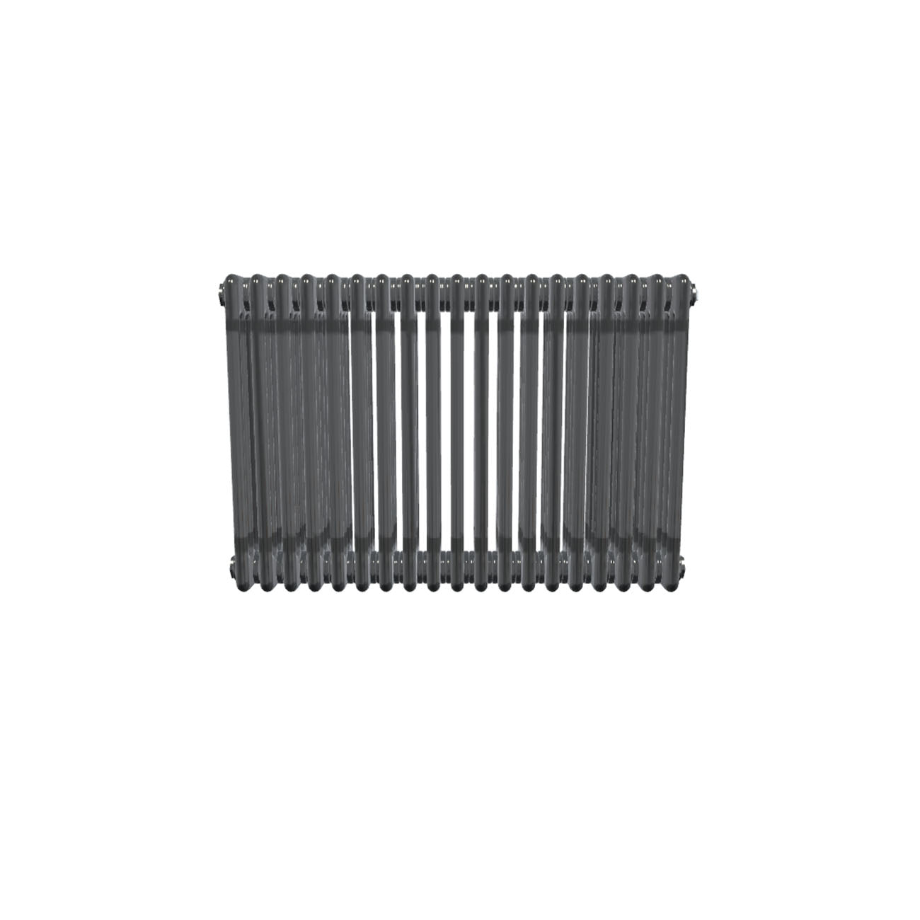 Bircham - Raw Metal Column Radiator H600mm x W881mm 4 Column