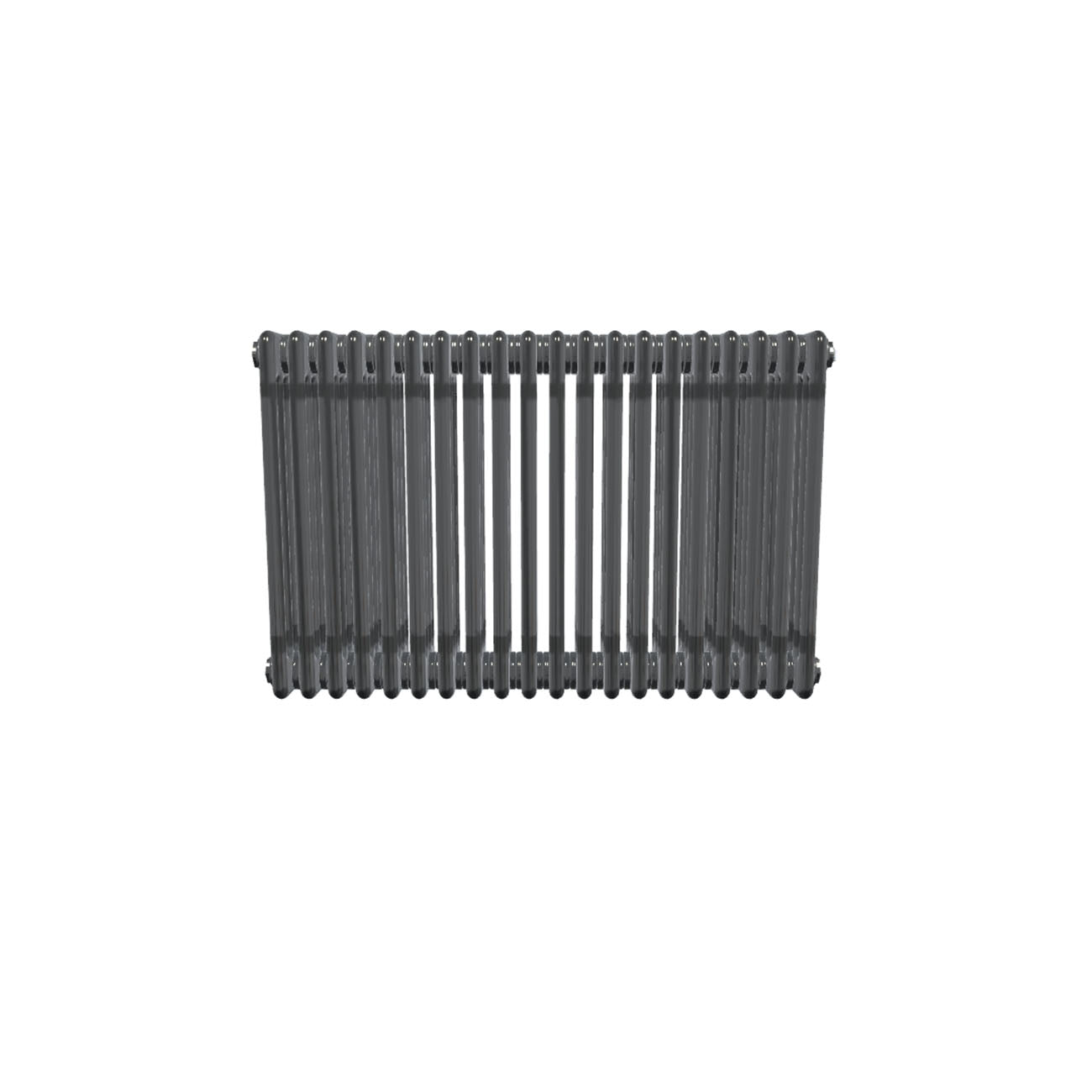 Bircham - Raw Metal Column Radiator H600mm x W926mm 4 Column