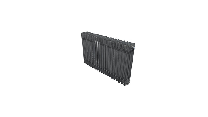 Bircham - Raw Metal Column Radiator H600mm x W971mm 4 Column