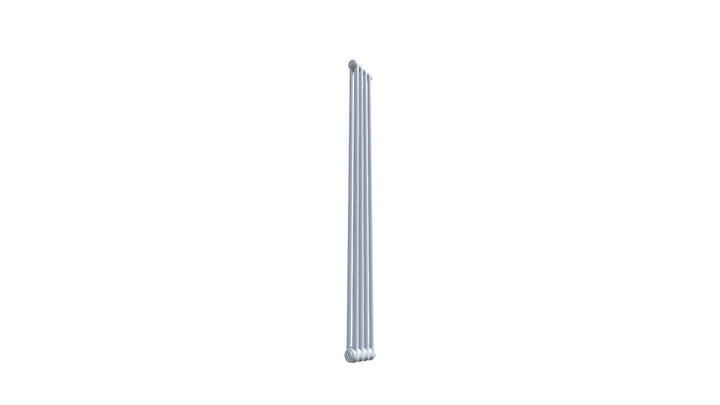 Bircham - White Vertical Column Radiator H1800mm x W206mm 2 Column