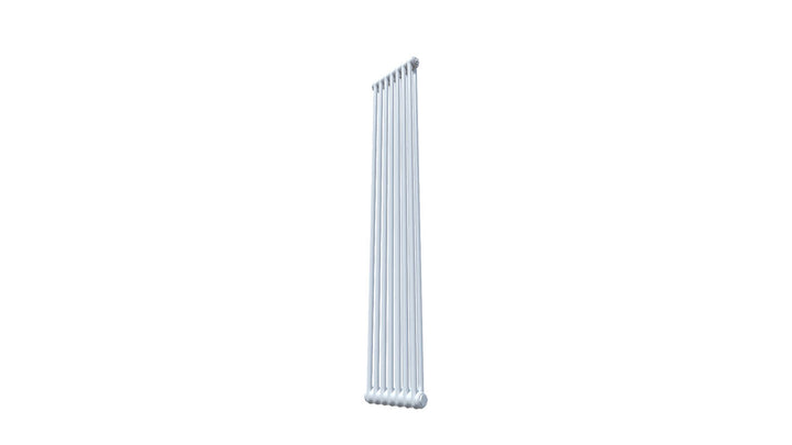 Bircham - White Vertical Column Radiator H1800mm x W341mm 2 Column