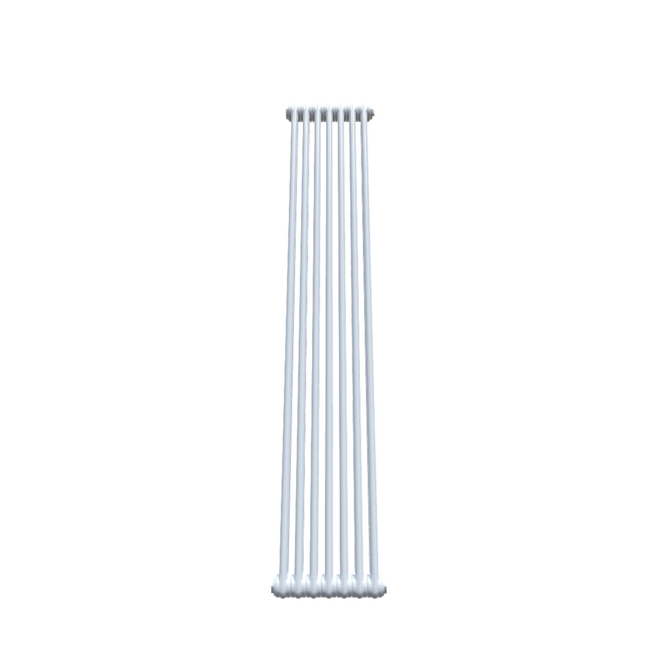 Bircham - White Vertical Column Radiator H1800mm x W341mm 2 Column