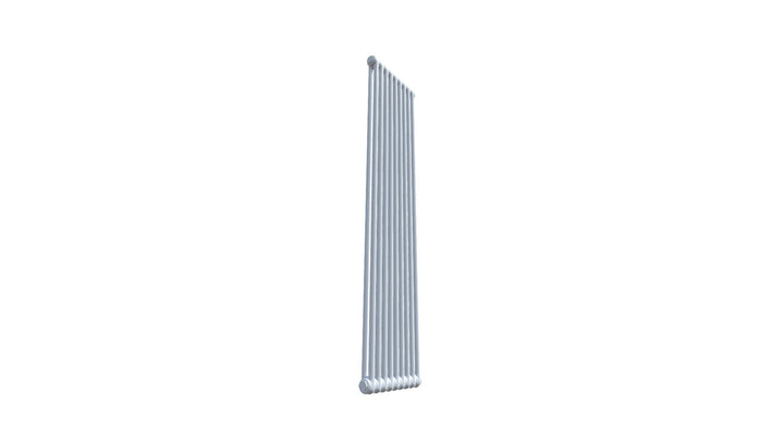 Bircham - White Vertical Column Radiator H1800mm x W431mm 2 Column