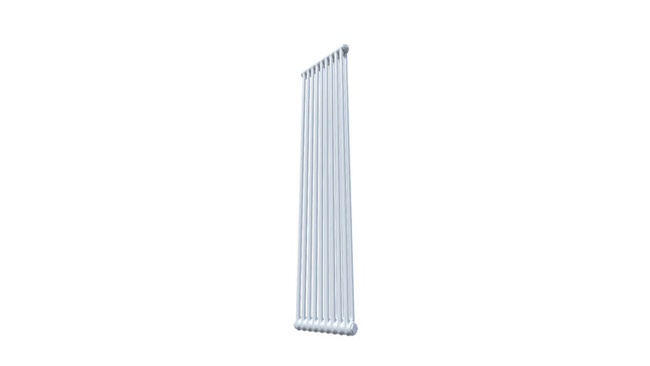 Bircham - White Vertical Column Radiator H1800mm x W431mm 2 Column