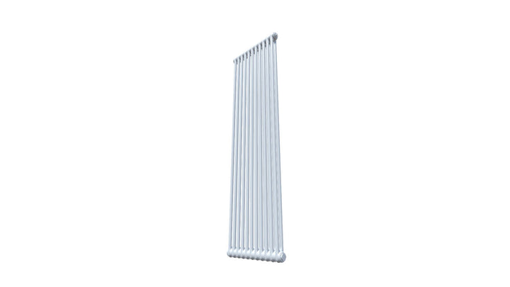 Bircham - White Vertical Column Radiator H1800mm x W521mm 2 Column