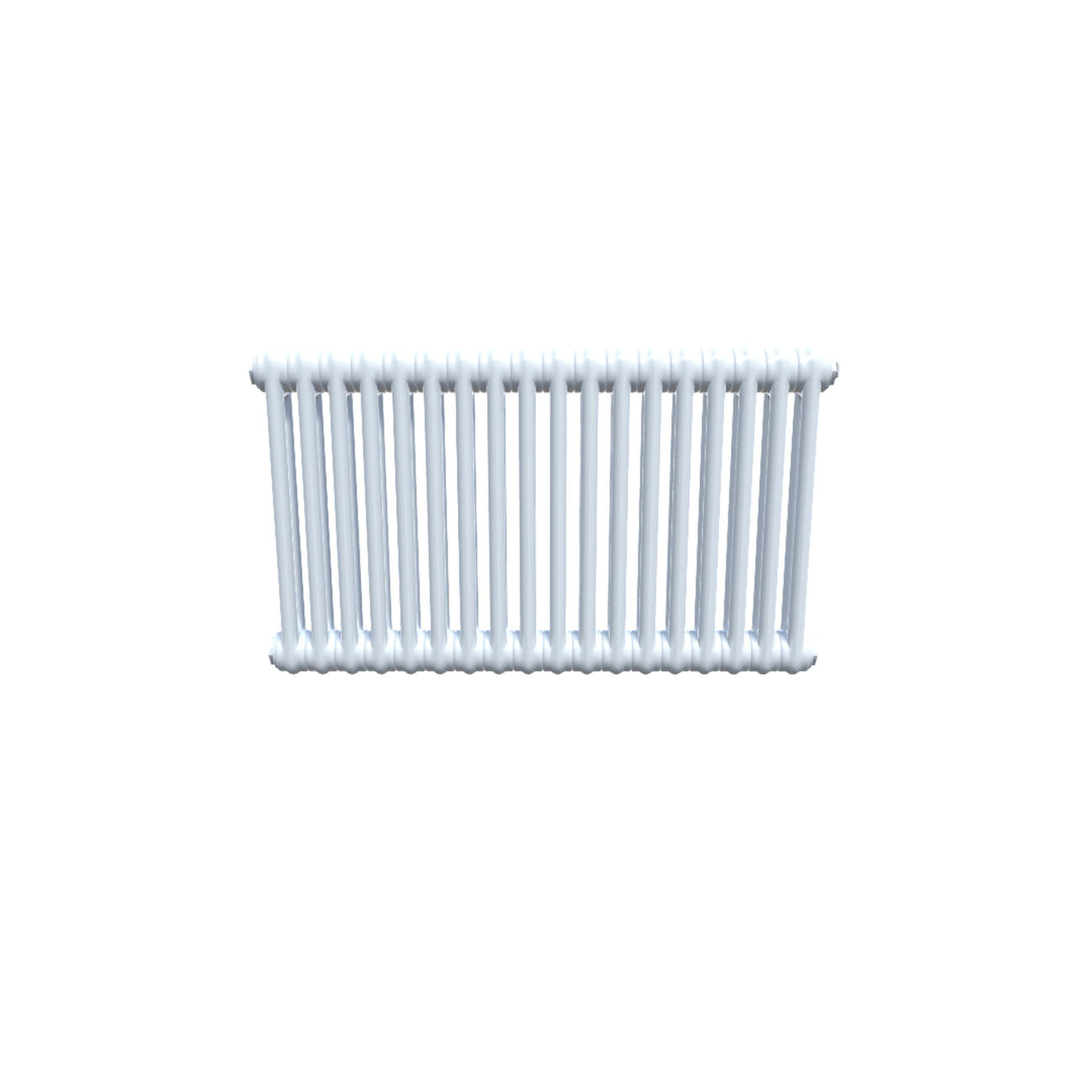 Bircham - White Column Radiator H500mm x W836mm 2 Column - Feet Included