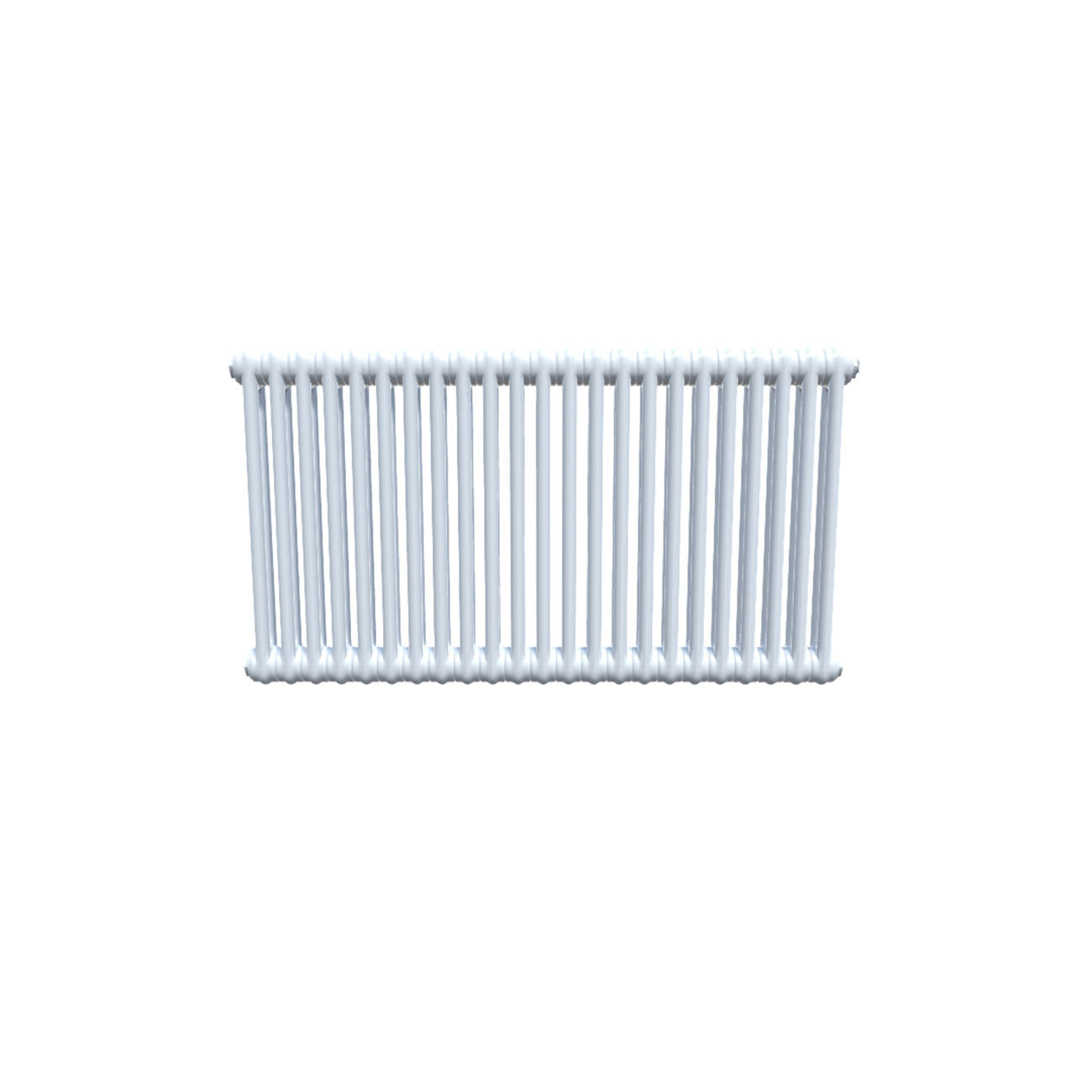 Bircham - White Column Radiator H600mm x W1061mm 2 Column - Feet Included