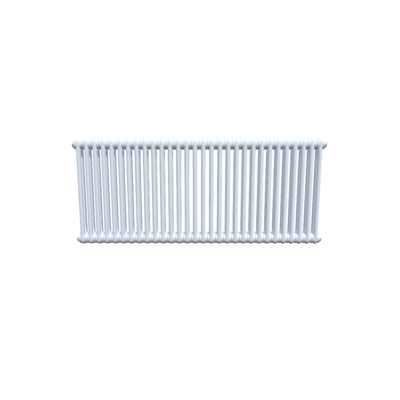 Bircham - White Column Radiator H600mm x W1376mm 2 Column - Feet Included