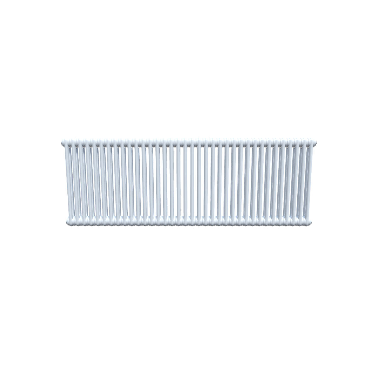 Bircham - White Column Radiator H600mm x W1646mm 2 Column - Feet Included