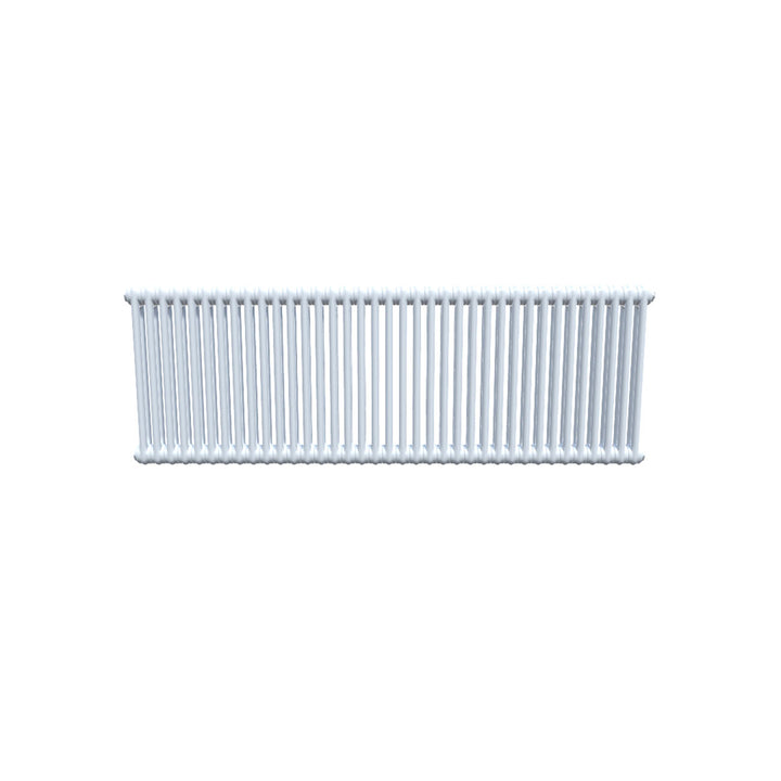 Bircham - White Column Radiator H600mm x W1691mm 2 Column - Feet Included