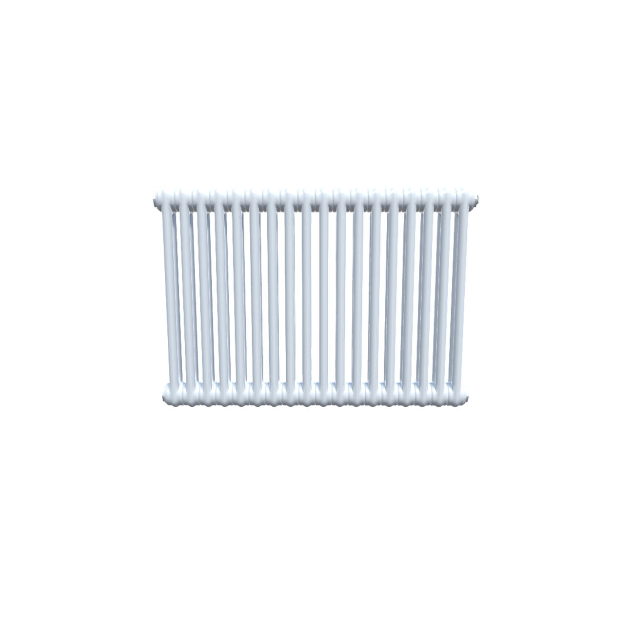Bircham - White Column Radiator H600mm x W836mm 2 Column - Feet Included