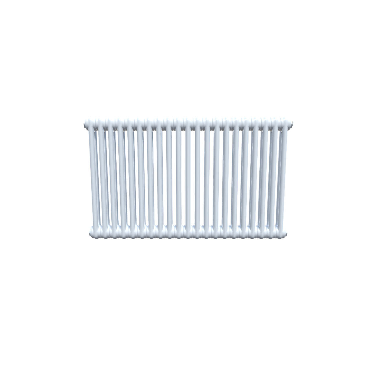 Bircham - White Column Radiator H600mm x W971mm 2 Column - Feet Included