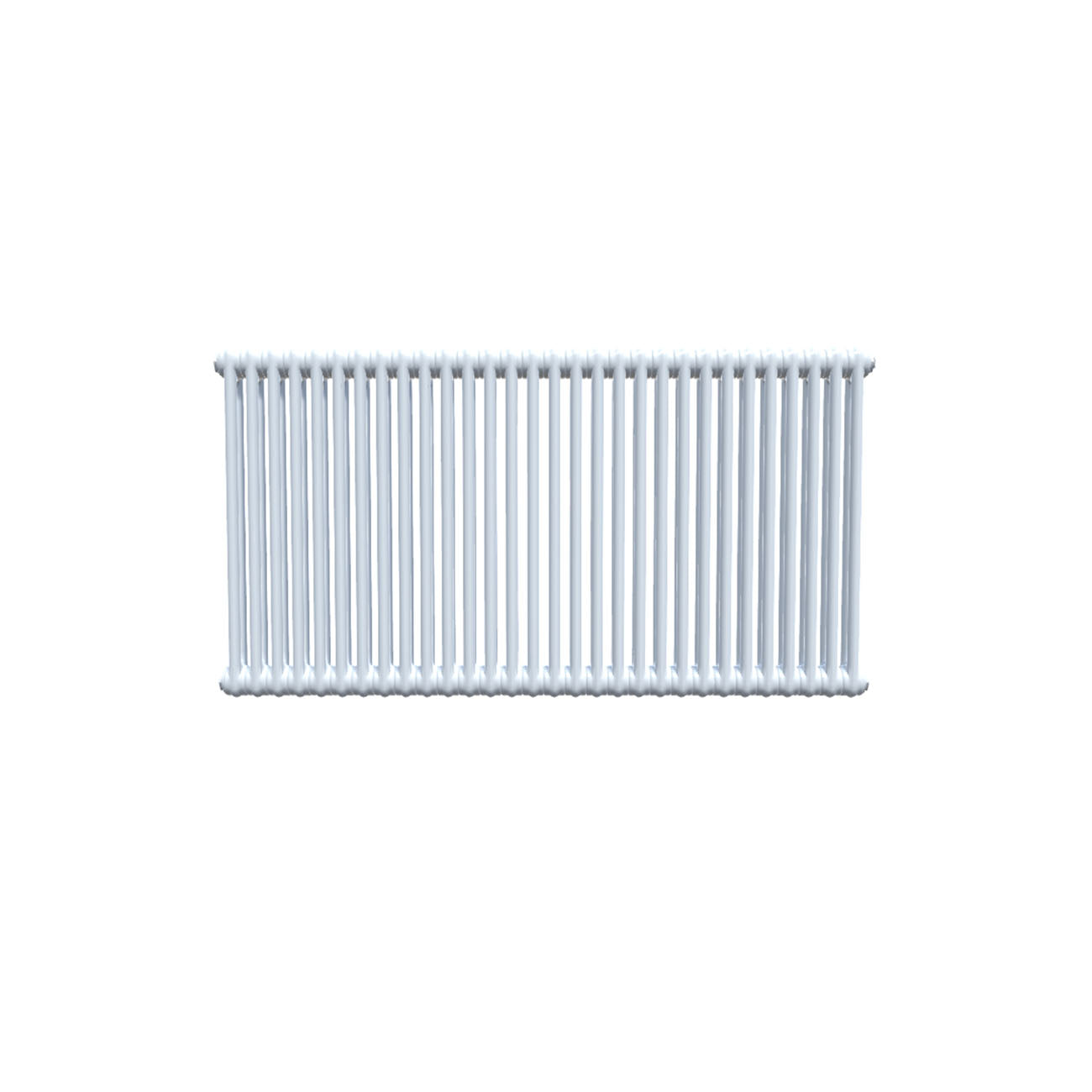 Bircham - White Column Radiator H750mm x W1376mm 2 Column - Feet Included