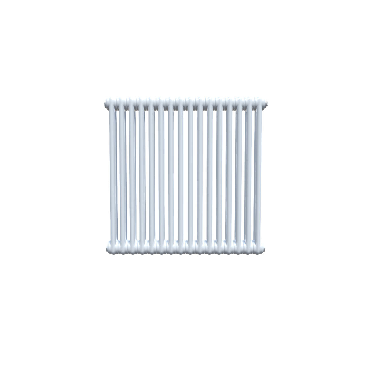 Bircham - White Column Radiator H750mm x W746mm 2 Column - Feet Included