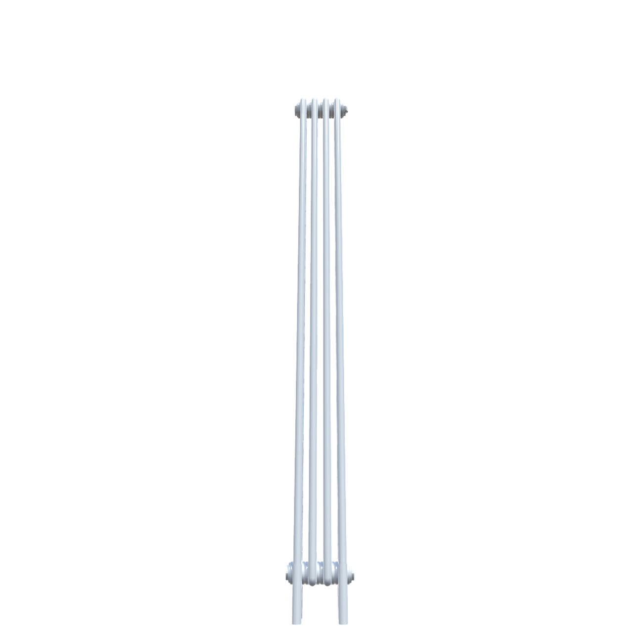 Bircham - White Vertical Column Radiator H1800mm x W206mm 3 Column
