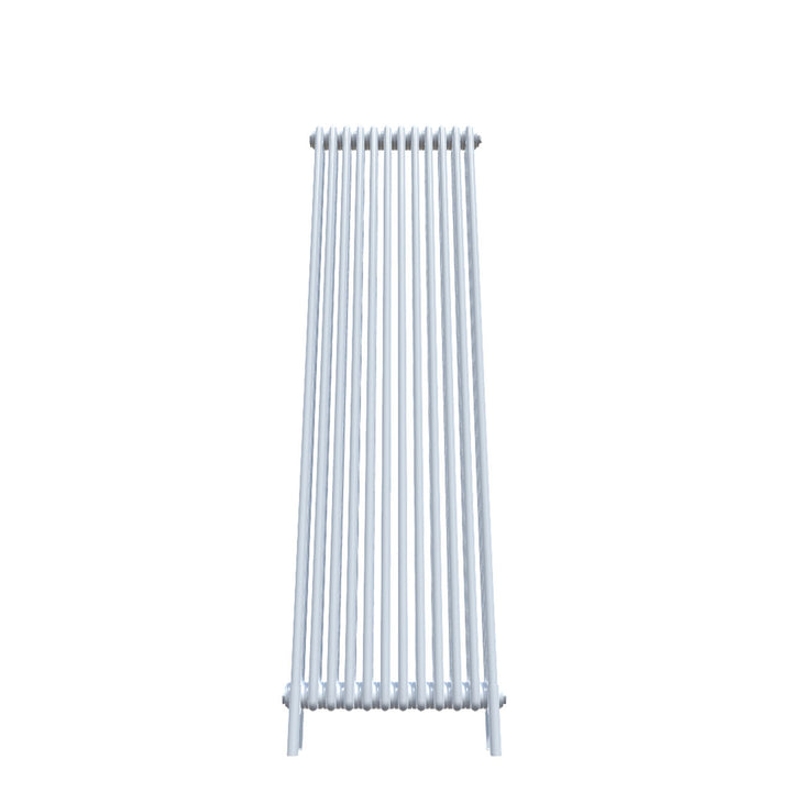 Bircham - White Vertical Column Radiator H1800mm x W566mm 3 Column - Feet Included