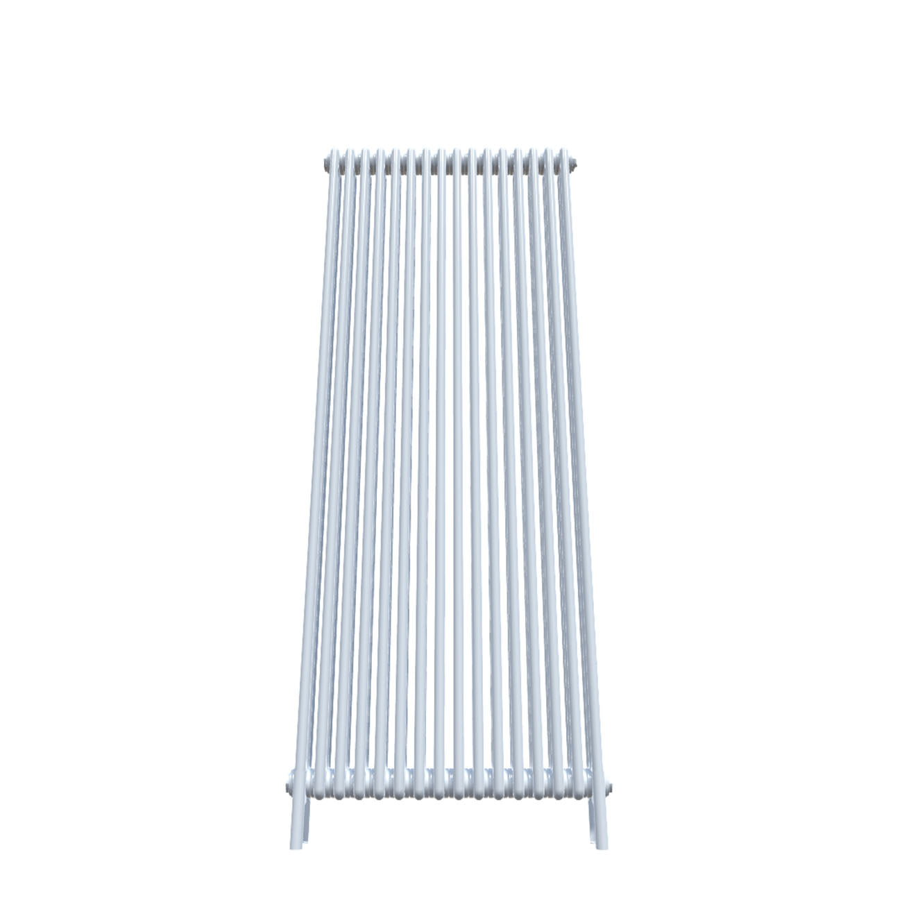 Bircham - White Vertical Column Radiator H1800mm x W746mm 3 Column - Feet Included