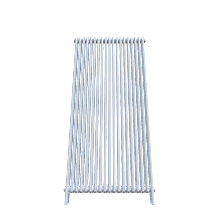Bircham - White Vertical Column Radiator H1800mm x W881mm 3 Column - Feet Included