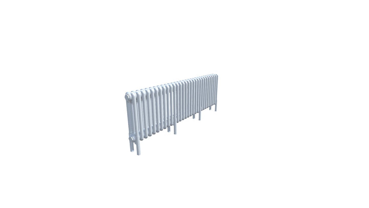 Bircham - White Column Radiator H400mm x W1376mm 3 Column