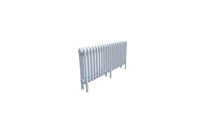 Bircham - White Column Radiator H400mm x W971mm 3 Column