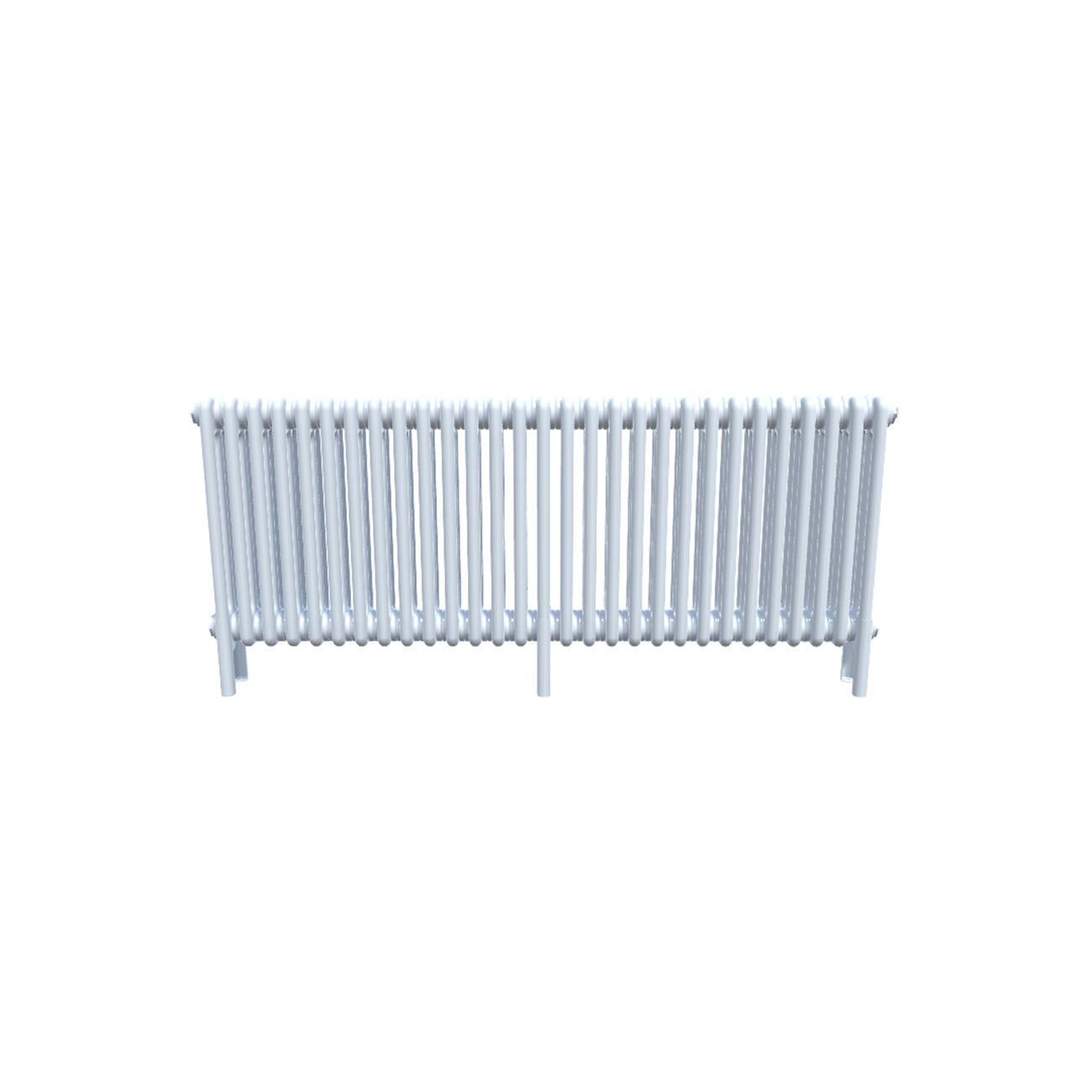 Bircham - White Column Radiator H500mm x W1331mm 3 Column - Feet Included