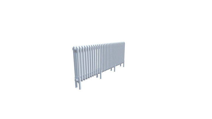 Bircham - White Column Radiator H500mm x W1376mm 3 Column