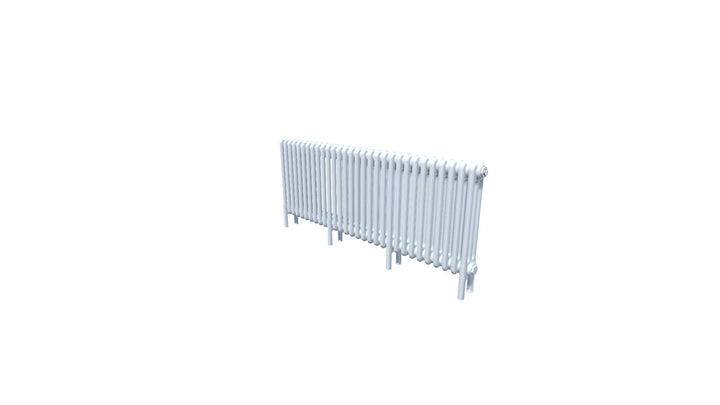 Bircham - White Column Radiator H500mm x W1376mm 3 Column