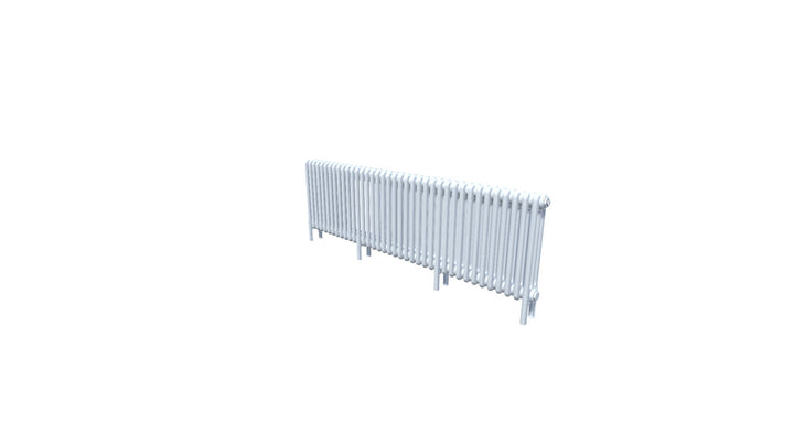 Bircham - White Column Radiator H500mm x W1736mm 3 Column