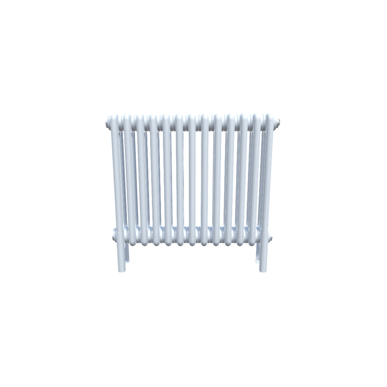 Bircham - White Column Radiator H500mm x W611mm 3 Column - Feet Included