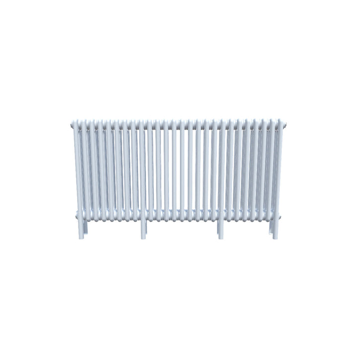 Bircham - White Column Radiator H600mm x W1196mm 3 Column - Feet Included
