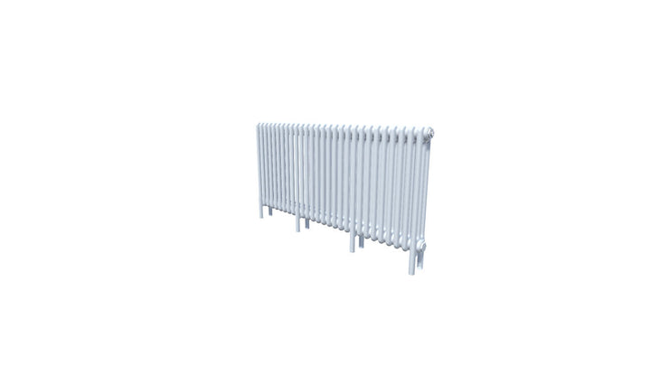 Bircham - White Column Radiator H600mm x W1286mm 3 Column