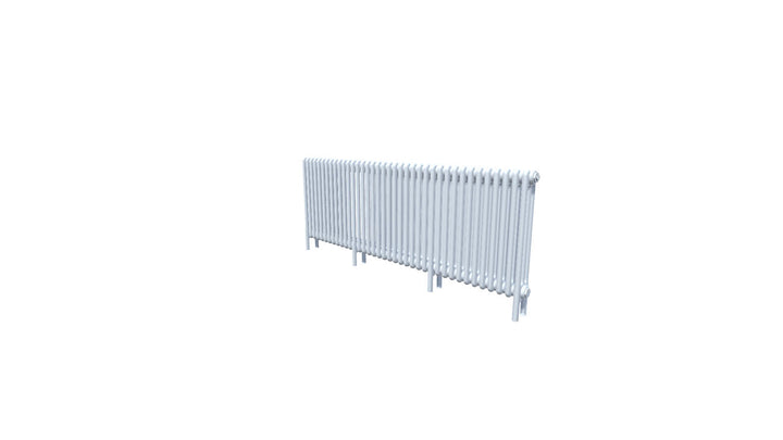 Bircham - White Column Radiator H600mm x W1736mm 3 Column