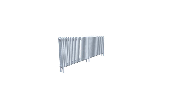 Bircham - White Column Radiator H600mm x W1781mm 3 Column